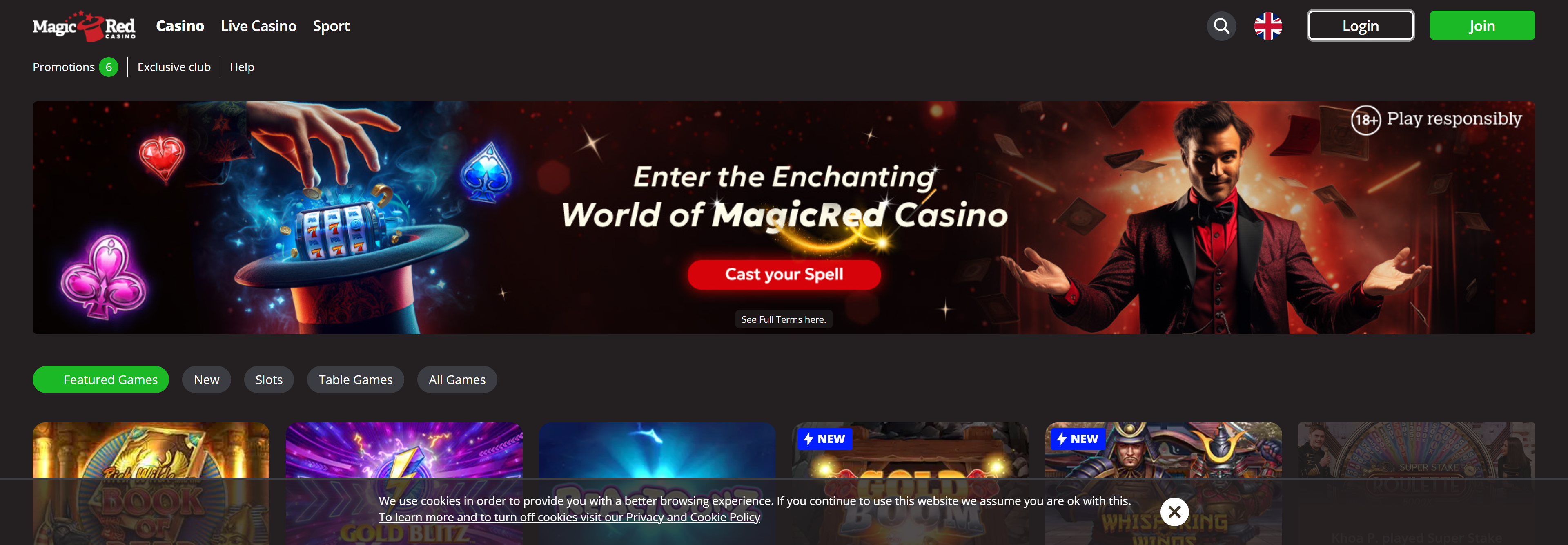 Magicred Casino